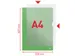 Insteekmap L-map Esselte Standaard A4 0.11mm Pp Groen