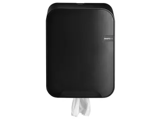 Poetspapierdispenser Quartzline Q16 medium zwart 441154 - 1