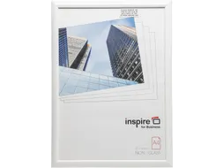 Hampton fotokader, 1.4 cm PVC profiel, wit, A4