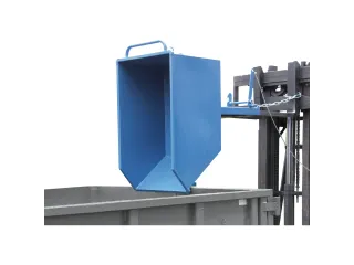 Kiepbakken 6275 1000kg 750 liter Ral5007 - 2