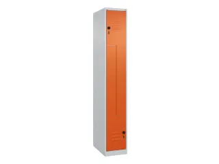 Z-garderobekast,HxBxD 1850x300x500mm,vak B 150/300mm,draaigrendel - 1
