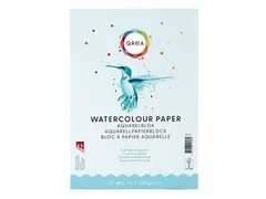 Aquarelblok Qrea A5 20vel 200gr gelijmd