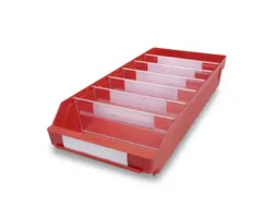 Stellingbakken Pp Hxbxd 95X240X500Mm Rood
