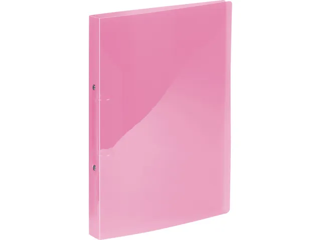 Ringband Transparant 2 rings O-mech 16mm A4 PP Assorti 30 stuks