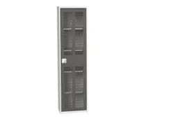 universele kast,HxBxD 2000x525x350mm,4xStalen bodem,draaigrendelslot
