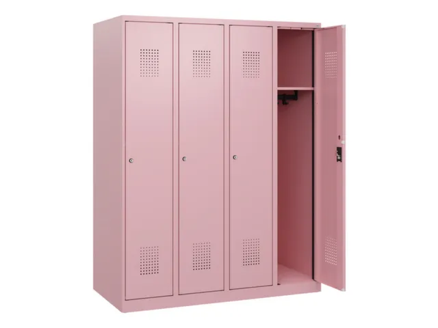 schoollocker,HxBxD 1530x1200x500mm,4vak,vak B 300mm,cil.-slot