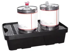 PE-opvangbak,v. kleinemballage,opvangvol. 20l,HxBxD 155x600x400mm