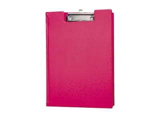 Klembordmap MAUL A4 staand met penlus PVC neon roze - 2