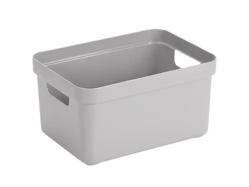Sigma Home opbergbox 5L lichtgrijs - 25,2x17,5x12,2cm