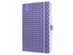 Weekagenda Flair A5 2026 (NL/FR/EN/DU) Dark Purple Hardcover