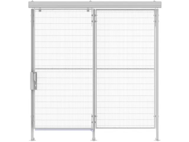 Schuifdeur Voor Veiligheidshek B 1000mm Deurhoogte 1400mm