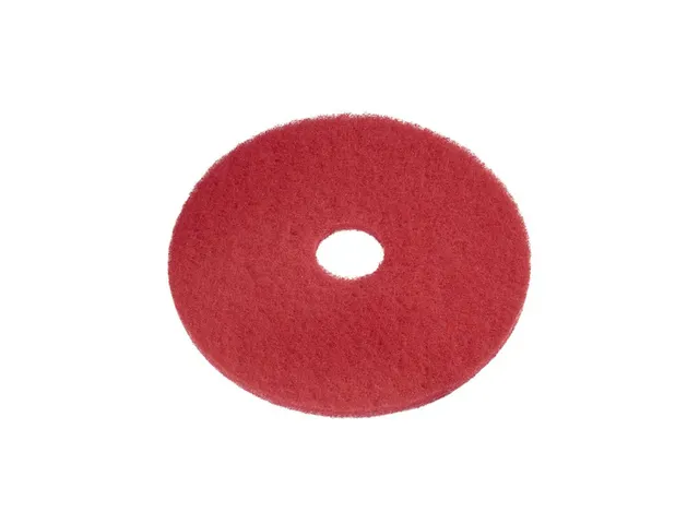 Boenpad 14 inch Vloerpad Rood 5 Stuks