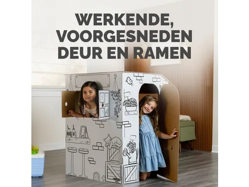 Kartonnen Marktkraam XL Bankers Box Play inkleurbaar