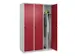 locker voor scheiding van kleding,HxBxD 1850x1200x500mm,3vak