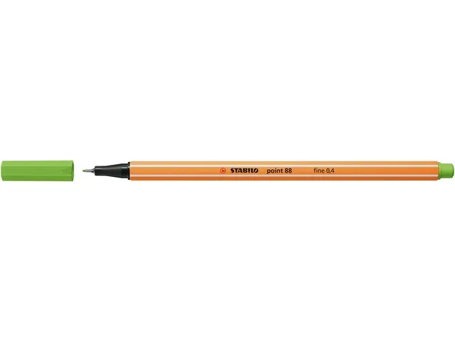 Fineliner STABILO point 88/33 lichtgroen 0.4mm