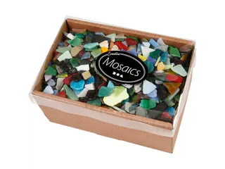 Mozaïek Creativ Company grootte 8-20mm dikte 2-3mm 2kg assorti - 2