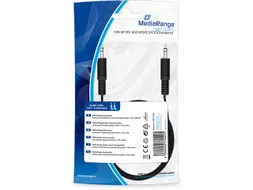 Audio kabel 3,5 JACK 1,5m MRCS189 type B nickel