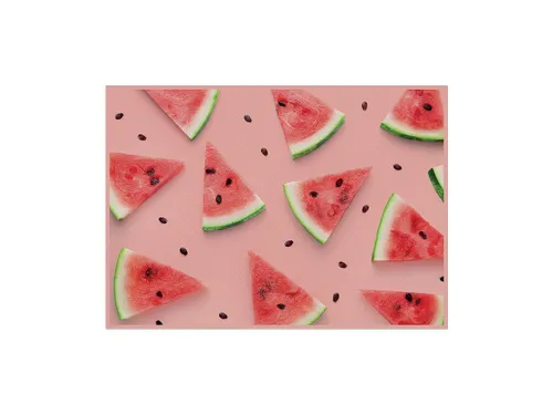 Placemat 45x32cm PVC Watermeloen 6 Stuks