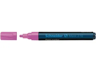 Lakmarker Schneider Maxx 270 1-3mm Roze - 3