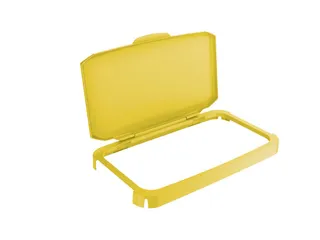 Durable Durabin 60 Liter Klapdeksel Geel - 1