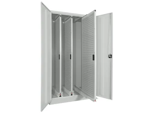verticale kast cil.slot HxBxD 1950x1000x600mm RAL7035 front RAL7035