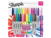 Viltstift Sharpie Colour Burst rond 0.9mm blister à 24 kleuren