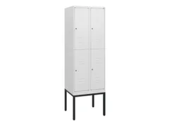 dubbeldekse locker,HxBxD 1950x600x500mm,2x2vak.,vak B 300mm