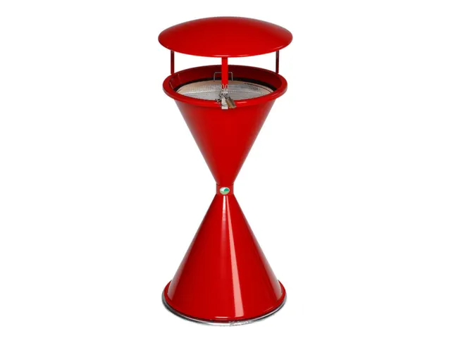 Zandasbak Rood 960x440mm Overkapping Ketting En Hangslot