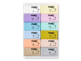 Klei Fimo soft colour pak à 12 pastel kleuren - 4