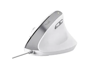 Muis Trust ergonomisch BAYO II wit 25397 - 4