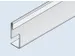 cache inférieur,p. rayonnage sans boulons,Hxl 75x1300mm,a. croisillon