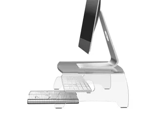 Notebook Center Transparant Acryl 17 inch - 5