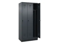 locker voor scheiding van kleding,HxBxD 1950x900x500mm,3vak