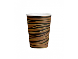 Wegwerp bekers Papier Cups Tiger Safari 8 stuks