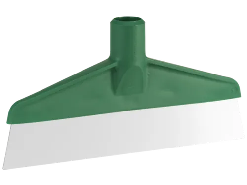 Vikan Hygiene Tafel- en Vloerschraper RVS Blad 245x70mm Groen