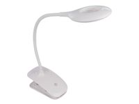 Led-bureaulamp - Oplaadbaar - Dimbaar - 20 Leds - Wit