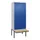 PBM-locker met bank,HxBxD 2120x800x815mm,2vak,vak B 400mm,cil.-slot