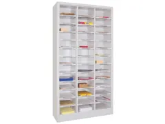 Postsorteerkast Zonder Deuren 1950x1000x400mm 3x13 Vakken Ral7035