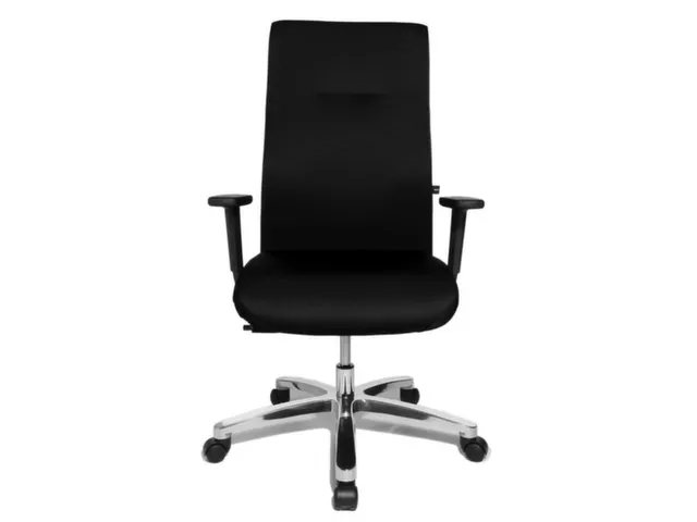 Siège De Bureau Pivotant Noir Assise Hxlxp 440-520X540X460Mm Charge M