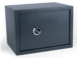 Kluis Pavo 352x250x250mm met stersleutel donkergrijs