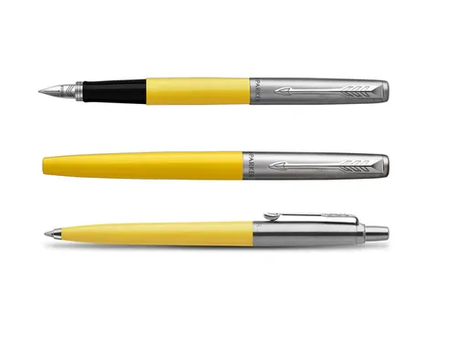 Balpen Parker Jotter Original yellow CT medium blister à 1 stuk