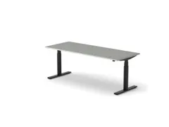 Elektrisch ihv bureau HxBxD 640-1300x2000x800mm blad grijs