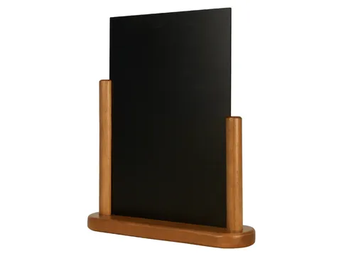 Krijtbord Securit Elegant 21x28x7cm teak hout
