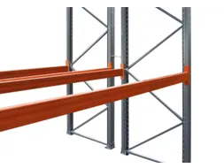 Dubbele stellingverbinding,v. palletstelling,L 200mm,verzinkt