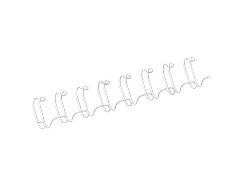 Draadrug Fellowes 8mm 34-rings A4 wit 100stuks