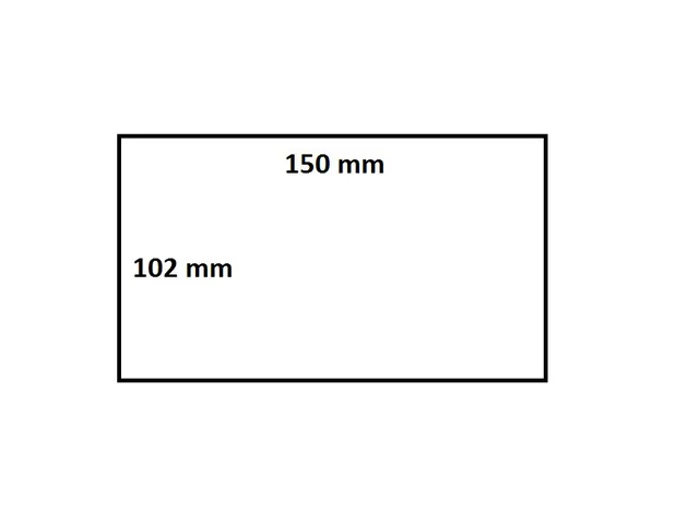 Labeletiket IEZZY Zebra 800740-605 102x150mm 76mm wit permanent 900st