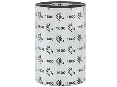 Zebra 1600 wax ribbon 01600BK06045)60 mmx450m