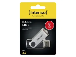 Intenso Usb-Stick 2.0 8gb Zwart Basic