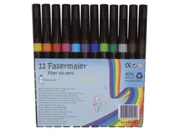 Viltstift Assorti Pak Van 12 Stuks