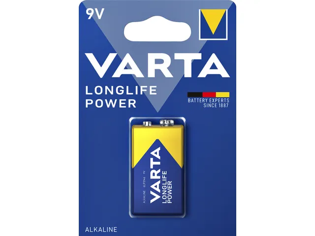 Batterij Varta Longlife Power 9Volt
